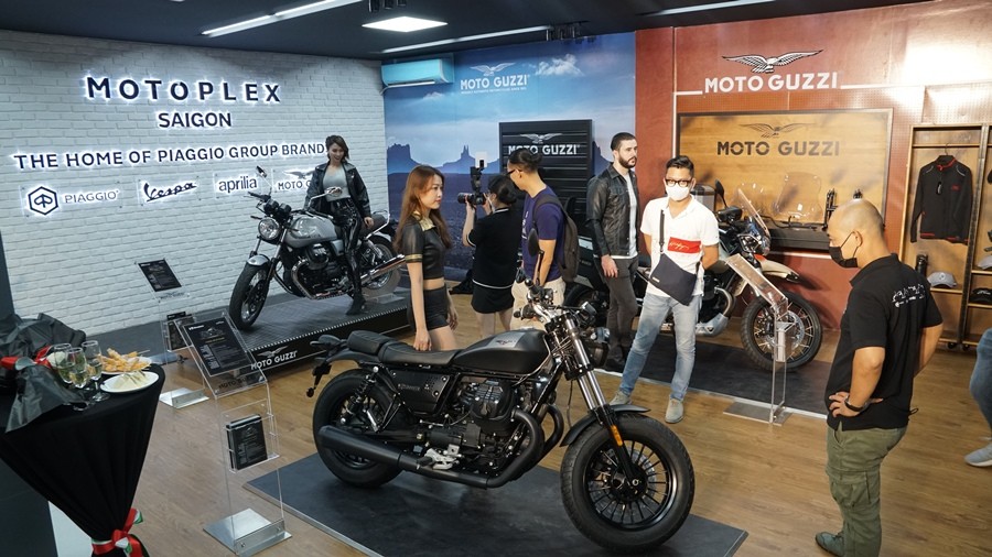 Piaggio khai trương Motoplex, chính thức phân xe phân khối lớn tại Việt Nam