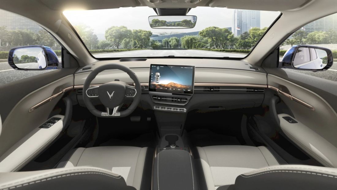 VF6 - SUV điện cỡ B gây ấn tượng màn hình giải trí cỡ lớn VF6 - SUV điện cỡ B gây ấn tượng màn hình giải trí cỡ lớn