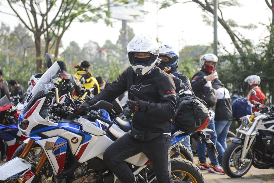 Vượt Covid, gần 300 anh em biker hội tụ tại Honda Biker Day