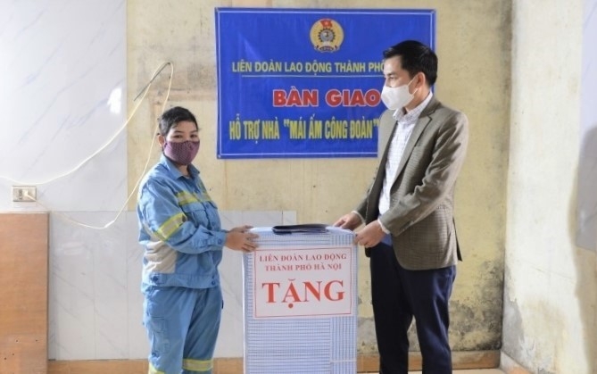 Gia đình công nhân vui đón Tết trong căn nhà “Mái ấm Công đoàn” Gia đình công nhân vui đón Tết trong căn nhà “Mái ấm Công đoàn”