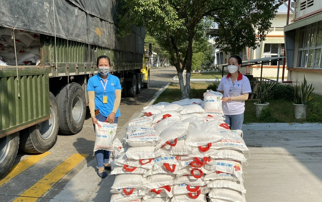 Long An: Người lao động được doanh nghiệp, Công đoàn hỗ trợ, chăm lo Long An: Người lao động được doanh nghiệp, Công đoàn hỗ trợ, chăm lo