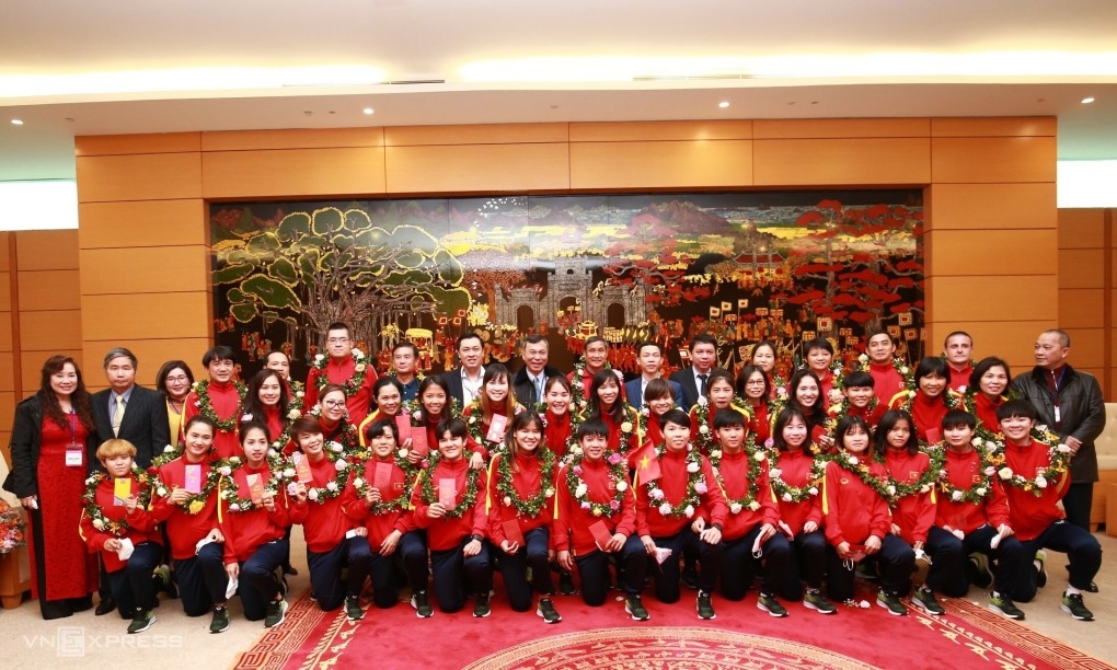 Xin chào những nữ anh hùng của thể thao Việt Nam Xin chào những nữ anh hùng của thể thao Việt Nam