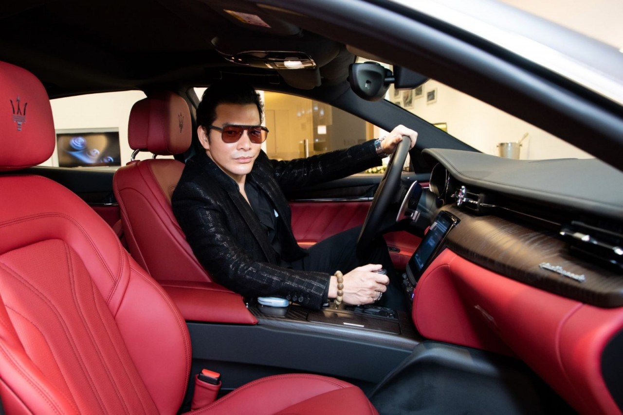 Diễn viên Trần Bảo Sơn 'tậu' Maserati Quattroporte Granlusso