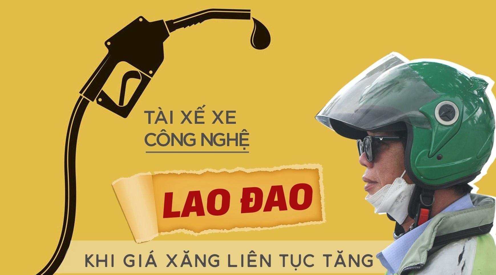 Tài xế xe công nghệ lao đao khi giá xăng liên tục tăng Tài xế xe công nghệ lao đao khi giá xăng liên tục tăng