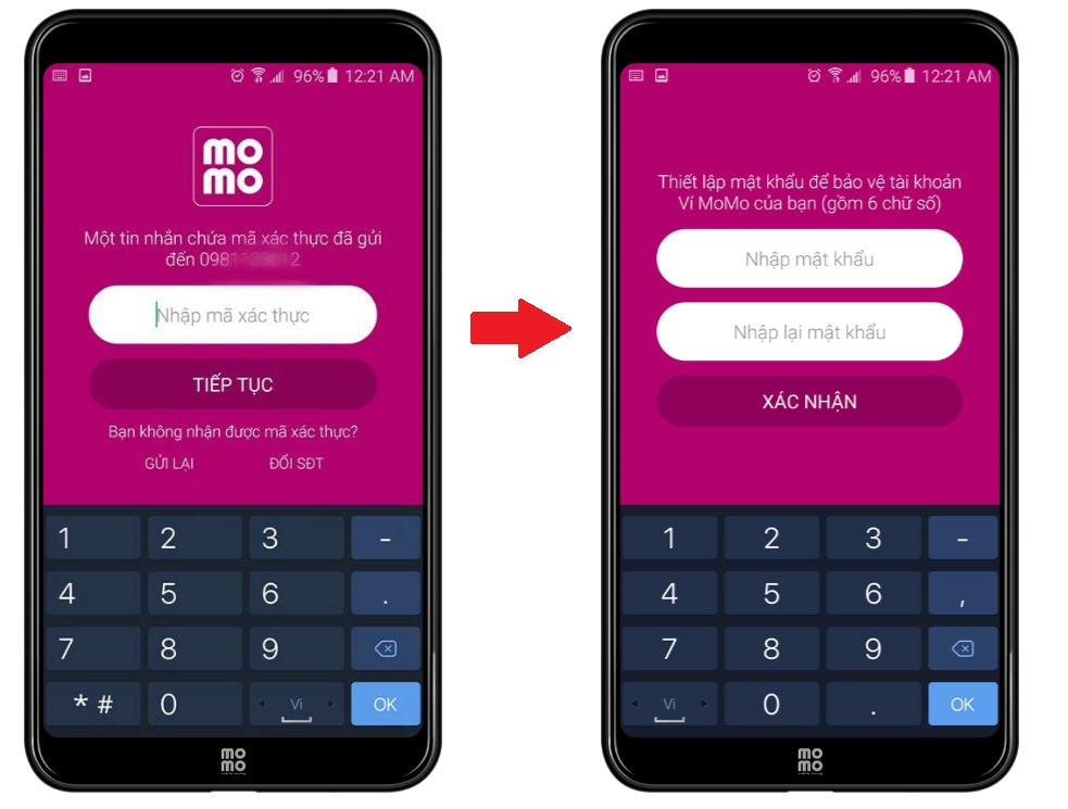 Hướng dẫn đăng ký sử dụng ví điện tử MoMo