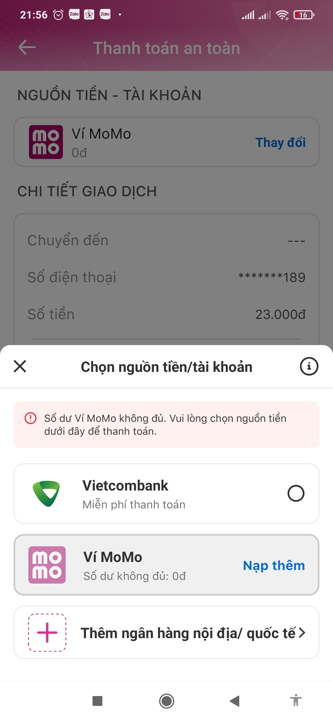 Hướng dẫn đăng ký sử dụng ví điện tử MoMo