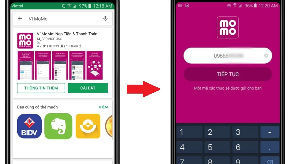 Cách sử dụng ví MoMo để tham gia chương trình "Đọc Cà phê tối, tặng cà phê"