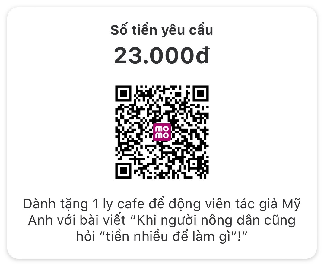 Khi người nông dân cũng hỏi “tiền nhiều để làm gì”!