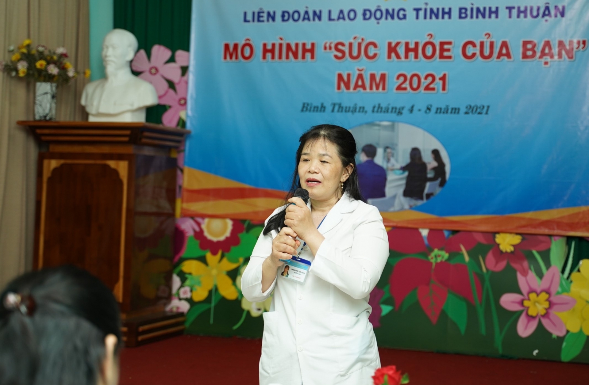 LĐLĐ tỉnh Bình Thuận: 400 nữ đoàn viên công đoàn được khám sức khỏe LĐLĐ tỉnh Bình Thuận: 400 nữ đoàn viên công đoàn được khám sức khỏe