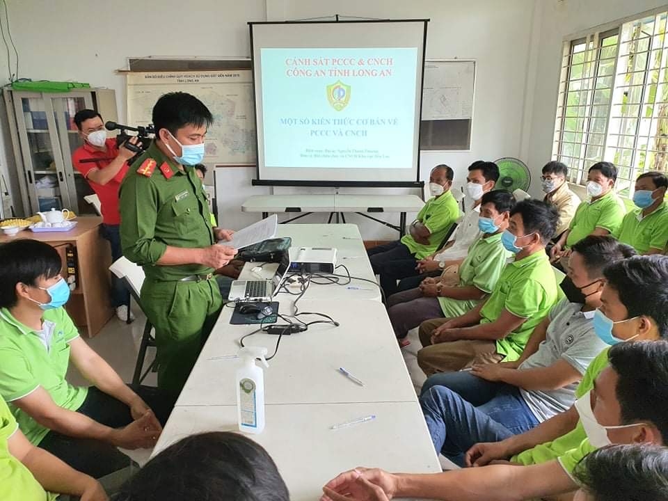 VWS-LA tập huấn PCCC tại Khu Công nghệ Môi trường xanh VWS-LA tập huấn PCCC tại Khu Công nghệ Môi trường xanh