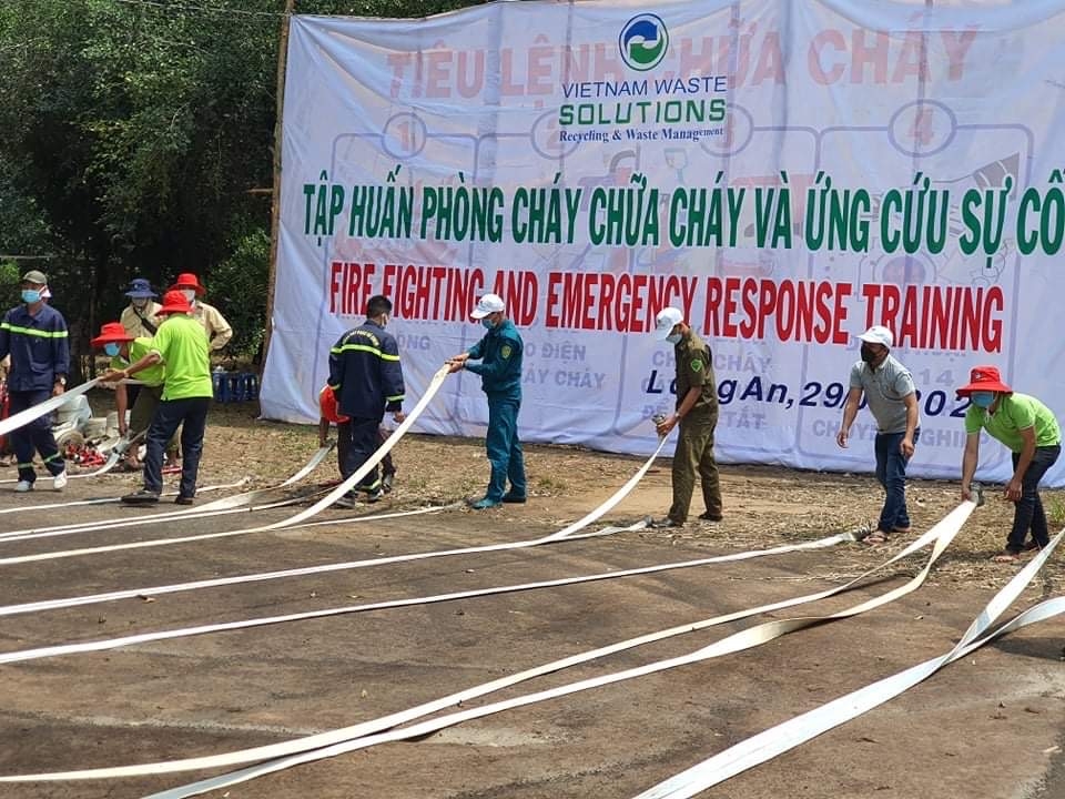 VWS-LA tập huấn PCCC tại Khu Công nghệ Môi trường xanh VWS-LA tập huấn PCCC tại Khu Công nghệ Môi trường xanh