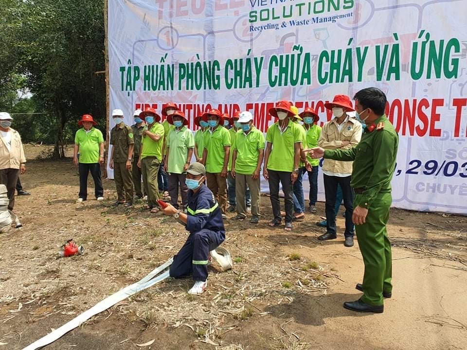VWS-LA tập huấn PCCC tại Khu Công nghệ Môi trường xanh VWS-LA tập huấn PCCC tại Khu Công nghệ Môi trường xanh