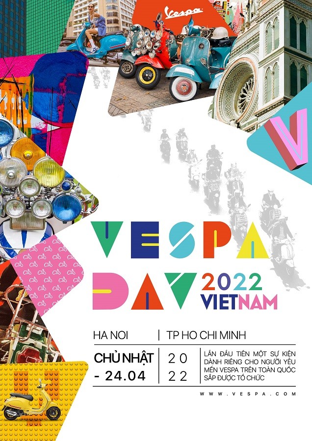 Vespa Day sẽ trở thành sự kiện thường niên tại Việt Nam Vespa Day sẽ trở thành sự kiện thường niên tại Việt Nam