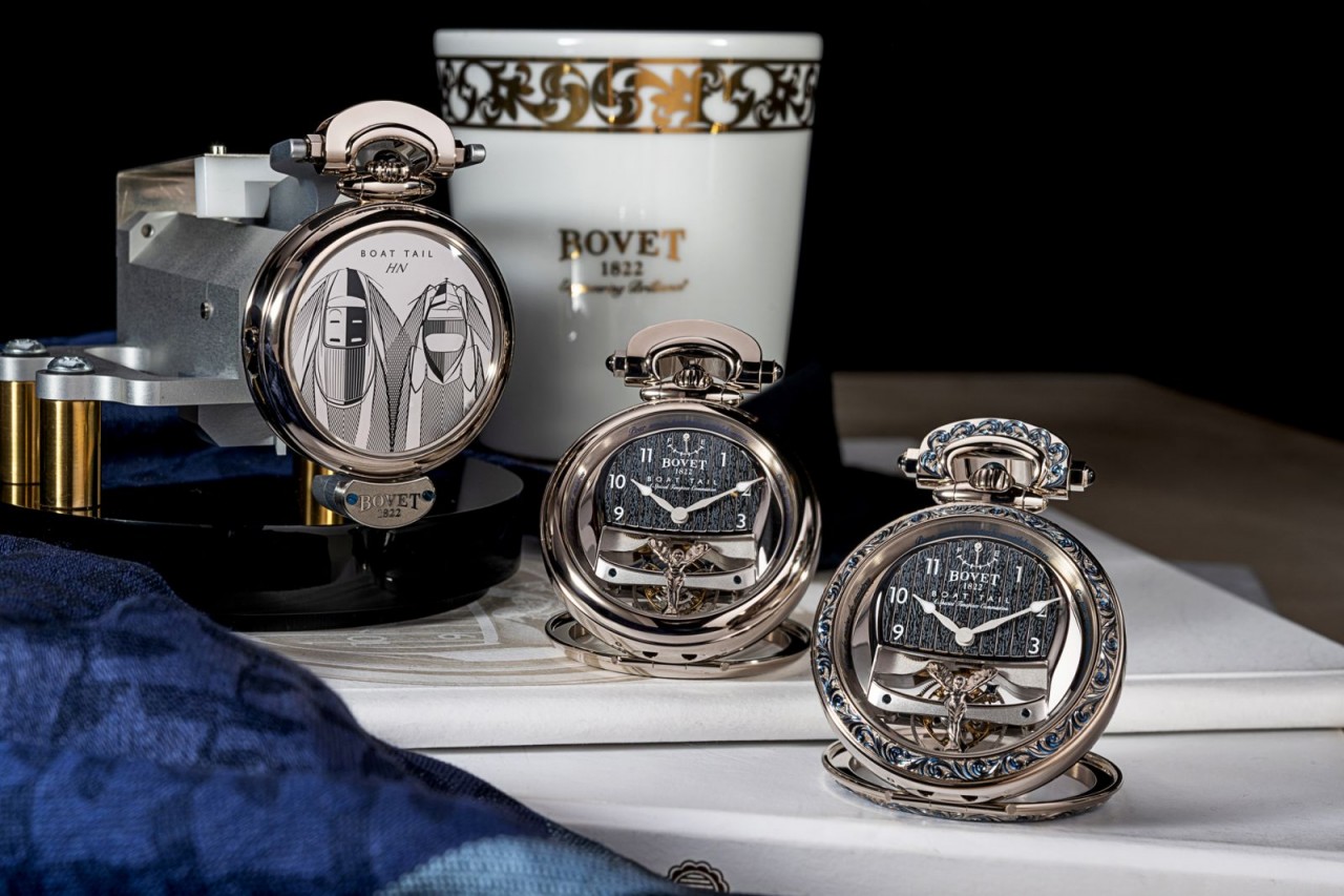 Đồng hồ Bovet 1822 trên chiếc Rolls-Royce Boat Tail xuất hiện tại Việt Nam Đồng hồ Bovet 1822 trên chiếc Rolls-Royce Boat Tail xuất hiện tại Việt Nam