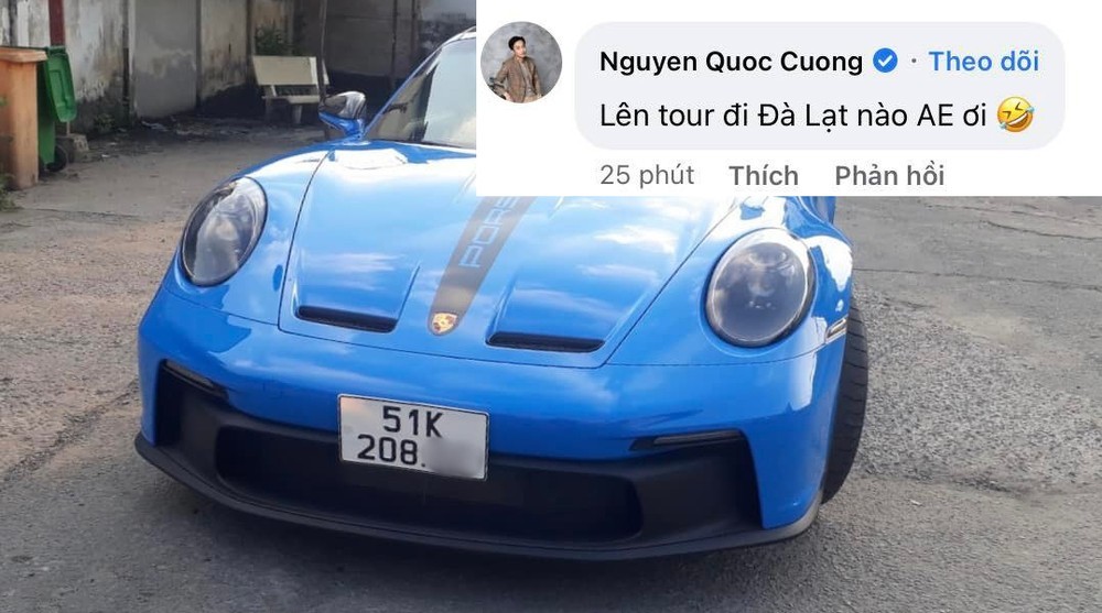 Porsche 911 GT3 của “Cường đô la” ra biển trắng Porsche 911 GT3 của “Cường đô la” ra biển trắng