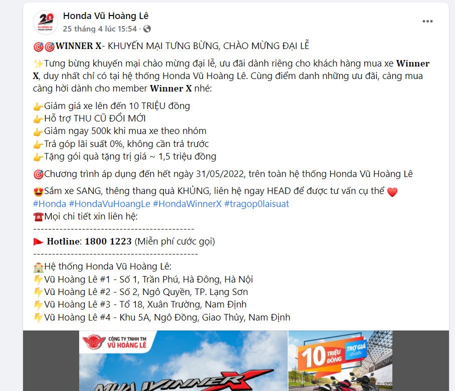 Honda Winner X giảm giá, bất chấp các mẫu xe ga tăng giá chóng mặt Honda Winner X giảm giá, bất chấp các mẫu xe ga tăng giá chóng mặt