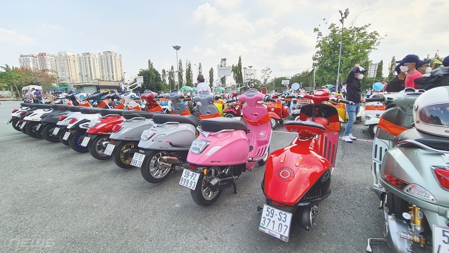 Hơn 1000 xe Vespa tụ hội tại Vespa Day 2022 Hơn 1000 xe Vespa tụ hội tại Vespa Day 2022