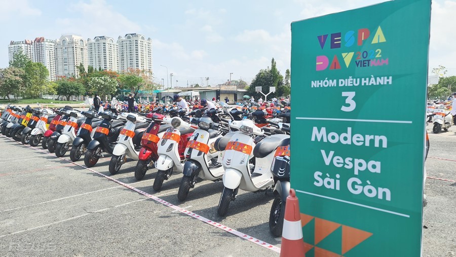 Hơn 1000 xe Vespa tụ hội tại Vespa Day 2022 Hơn 1000 xe Vespa tụ hội tại Vespa Day 2022