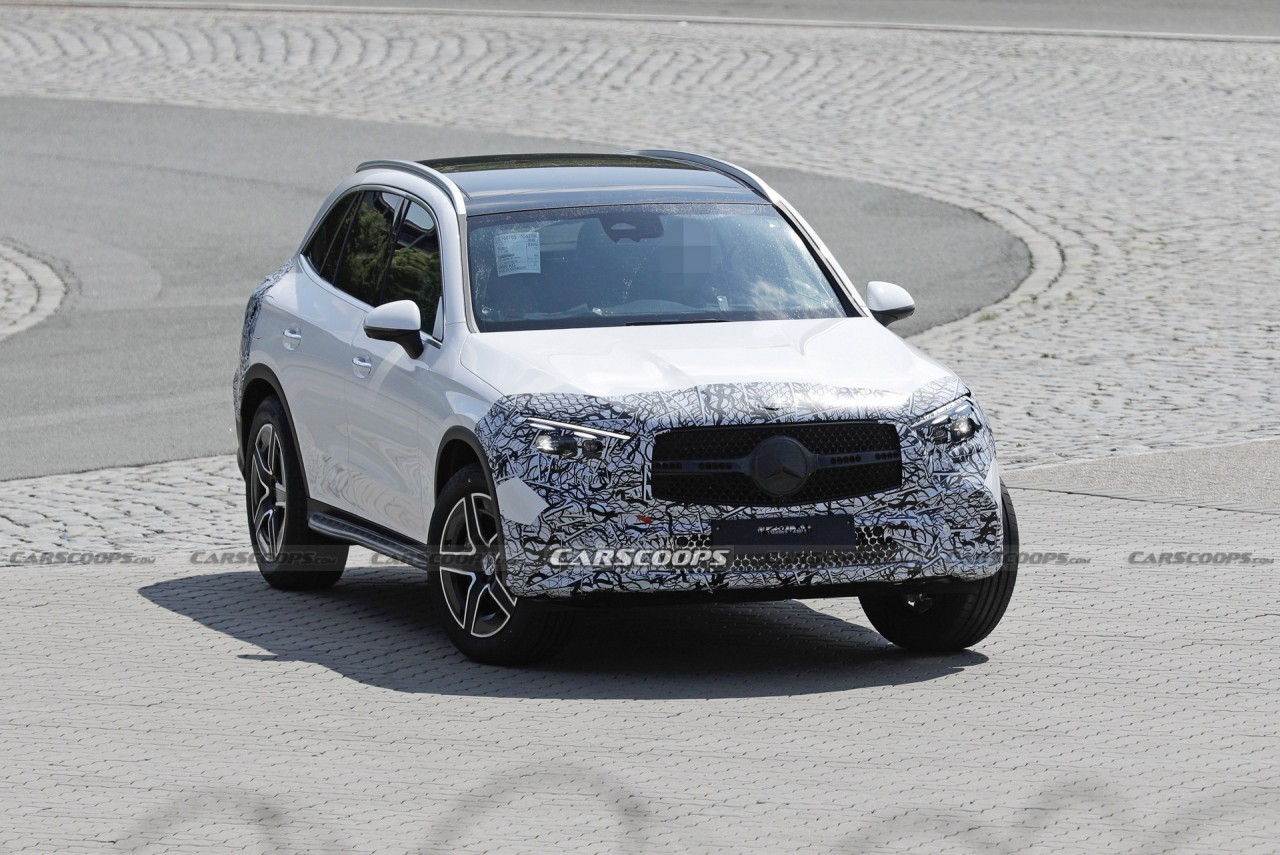 Lộ diện Mercedes GLC 2023 trên đường thử Lộ diện Mercedes GLC 2023 trên đường thử