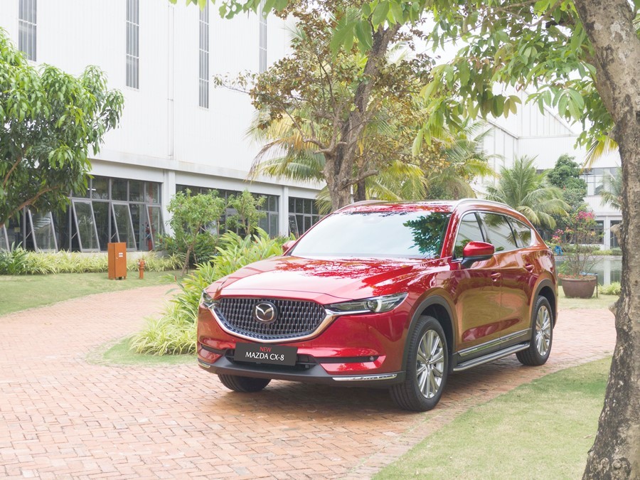 Thaco ra mắt Mazda CX8 mới, có thêm phiên bản 6 chỗ ngồi Thaco ra mắt Mazda CX8 mới, có thêm phiên bản 6 chỗ ngồi