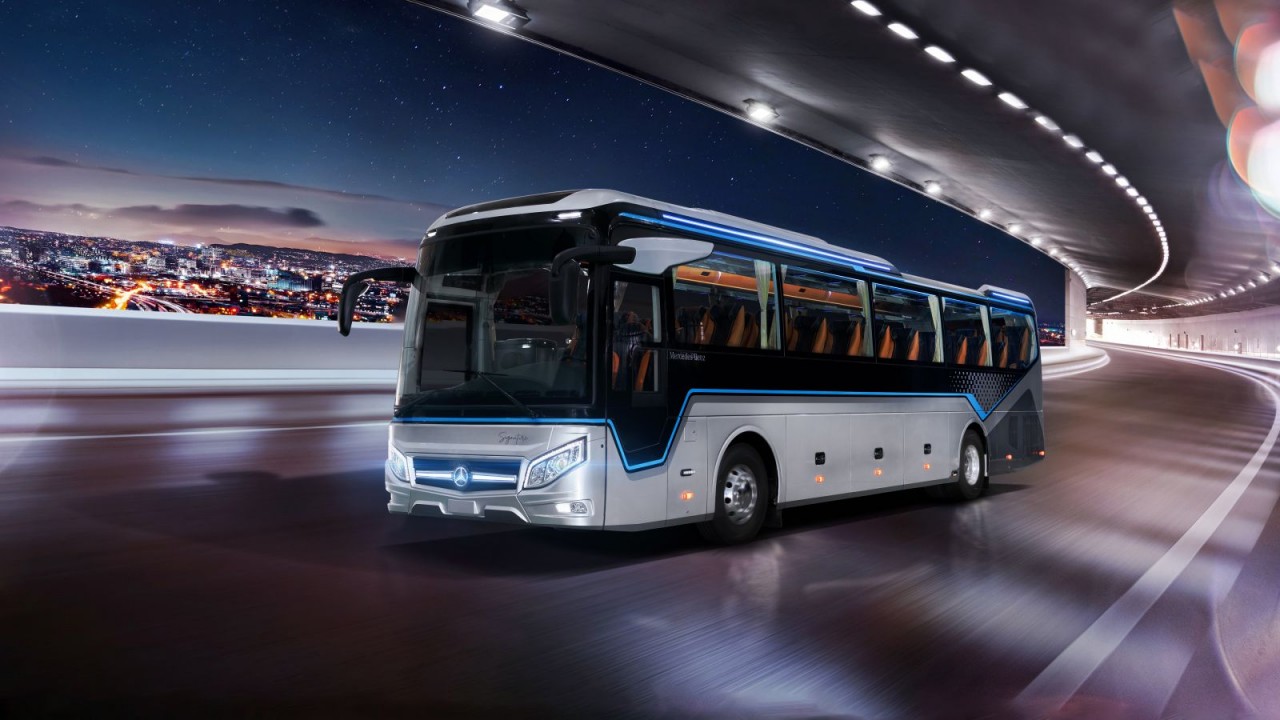 Thaco lắp ráp xe bus cao cấp Mercedes-Benz