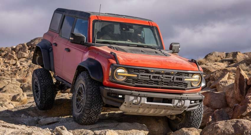 Ford Bronco Raptor 2022 có công suất hơn 418 mã lực