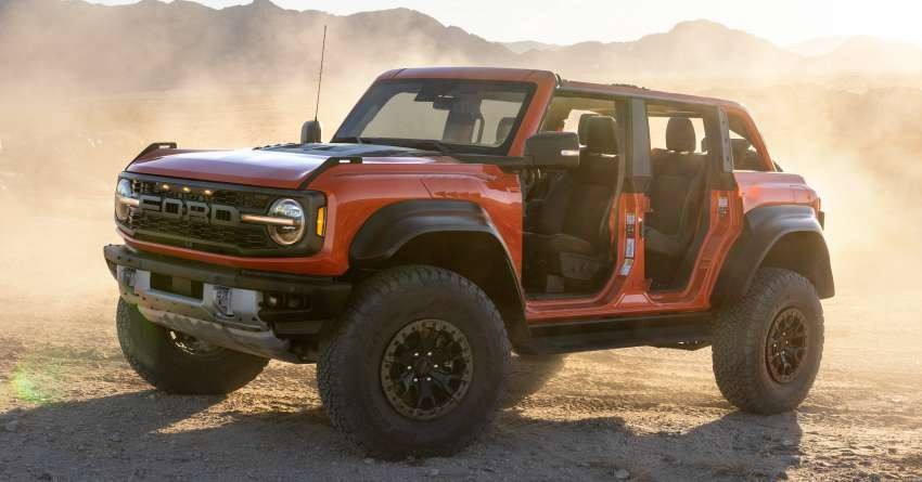 Ford Bronco Raptor 2022 có công suất hơn 418 mã lực