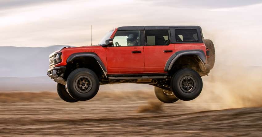 Ford Bronco Raptor 2022 có công suất hơn 418 mã lực