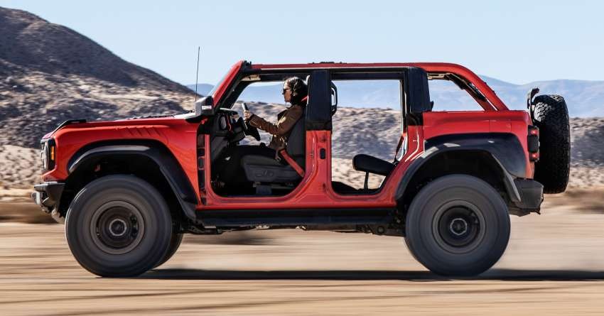 Ford Bronco Raptor 2022 có công suất hơn 418 mã lực