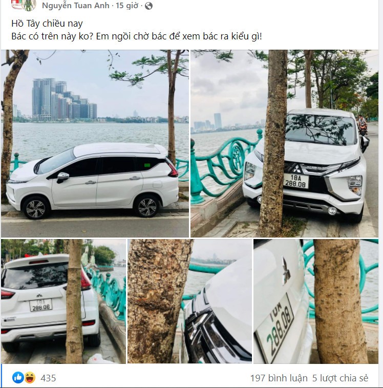 Ofer Thanh Hoá từng lùi xe chuồng hẹp còn