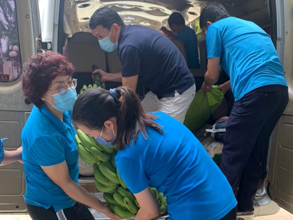 Công đoàn Gia Lai gửi 22 tấn nông sản cho công nhân, NLĐ TP.HCM