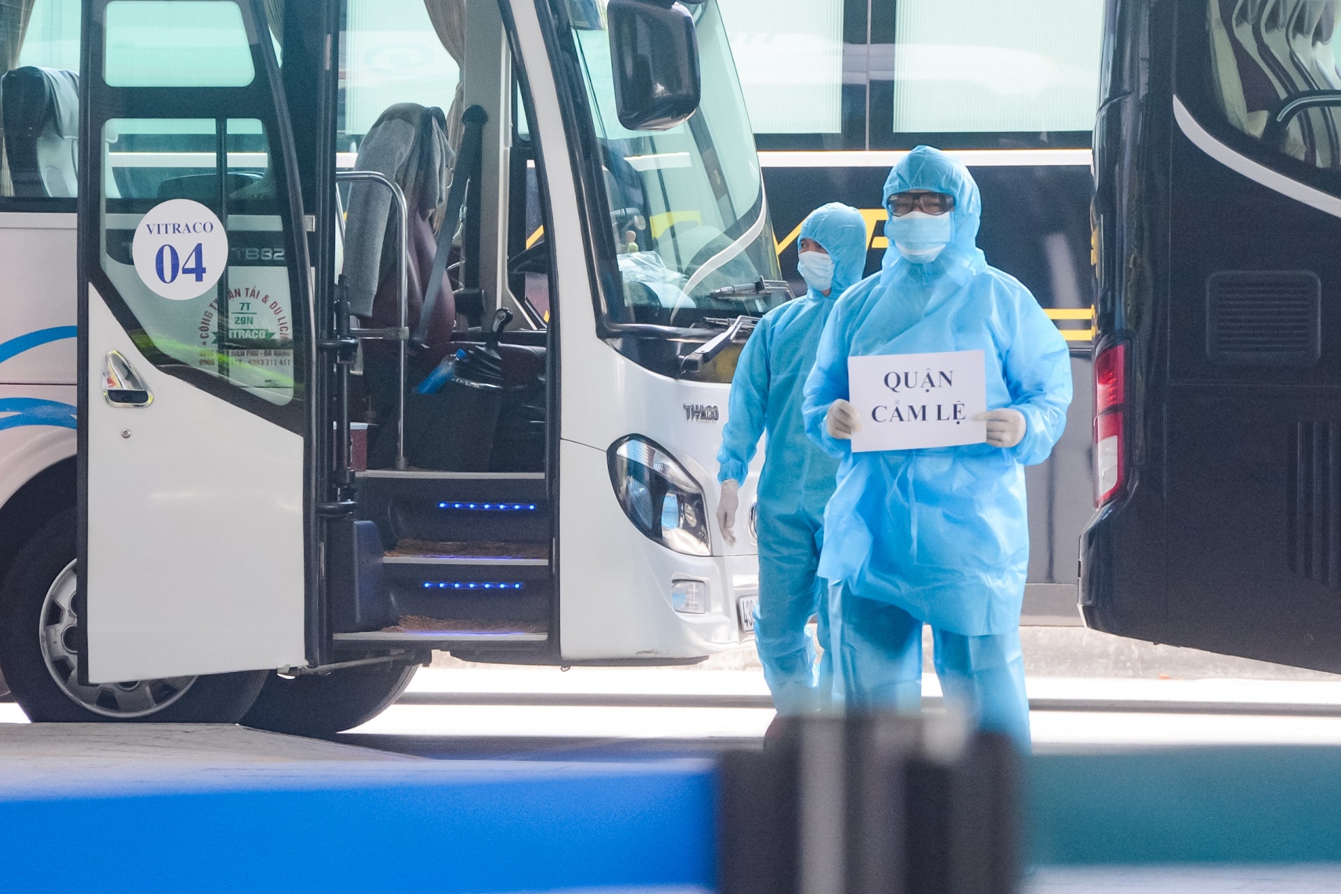 Người dân Đà Nẵng trở về từ TP. HCM: 