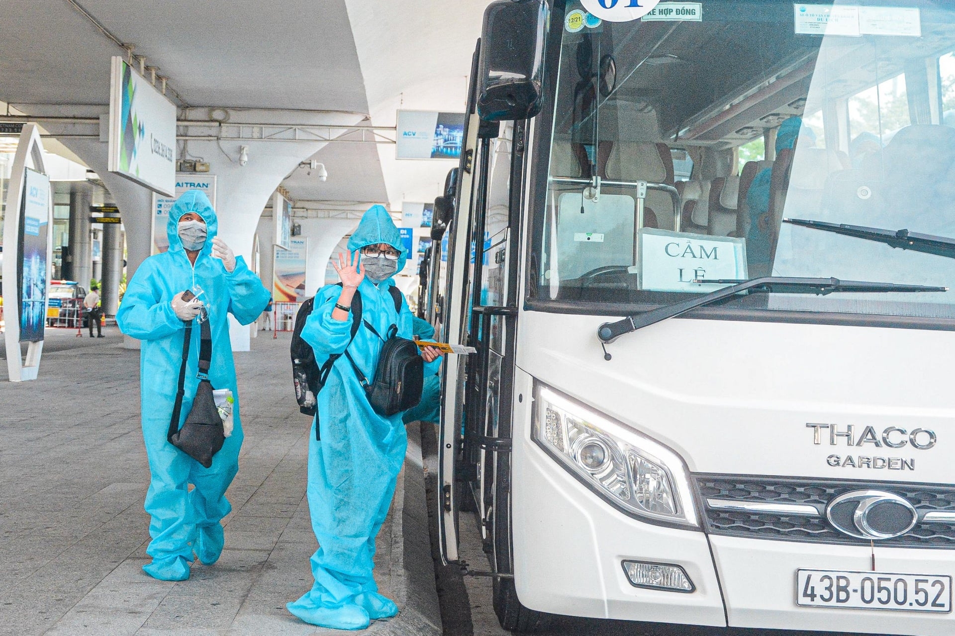 Người dân Đà Nẵng trở về từ TP. HCM: 