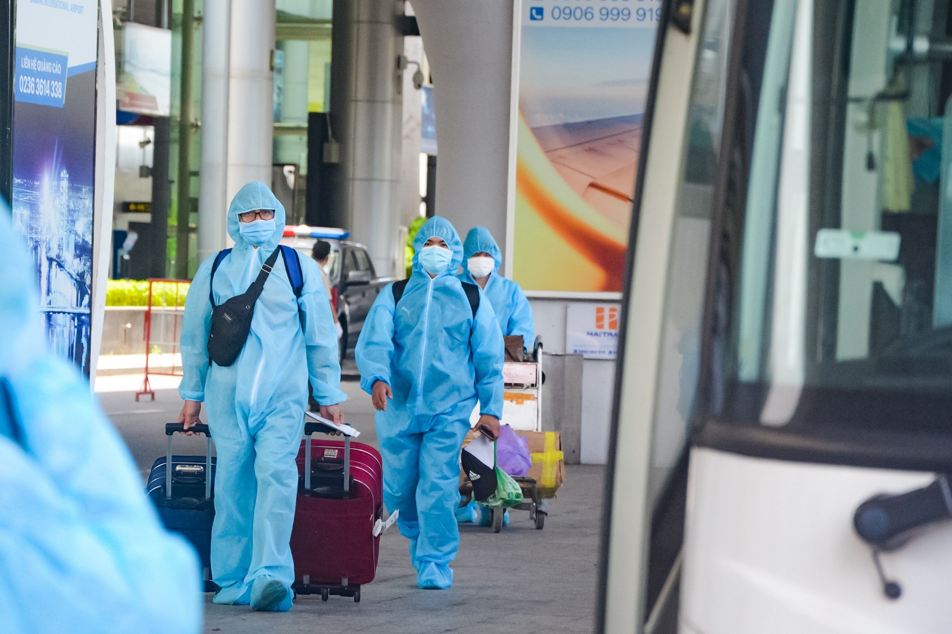 Người dân Đà Nẵng trở về từ TP. HCM: 