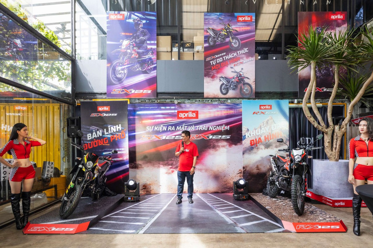 Aprilia giới thiệu bộ đôi xe địa hình SX 125 và RX 125 2022 Aprilia giới thiệu bộ đôi xe địa hình SX 125 và RX 125 2022
