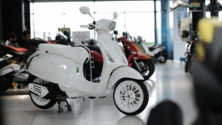 Ngắm Vespa Sprint phiên bản Justin Bieber có mặt tại Hà Nội