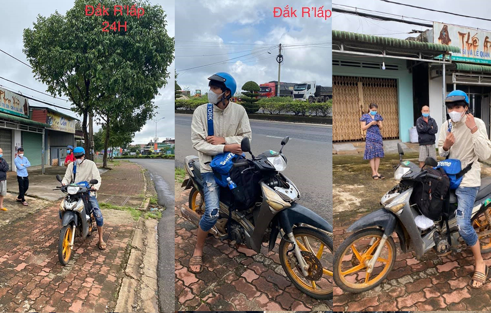 Chuyện cảm động của những công nhân đi bộ về quê được người dân tặng xe máy Chuyện cảm động của những công nhân đi bộ về quê được người dân tặng xe máy