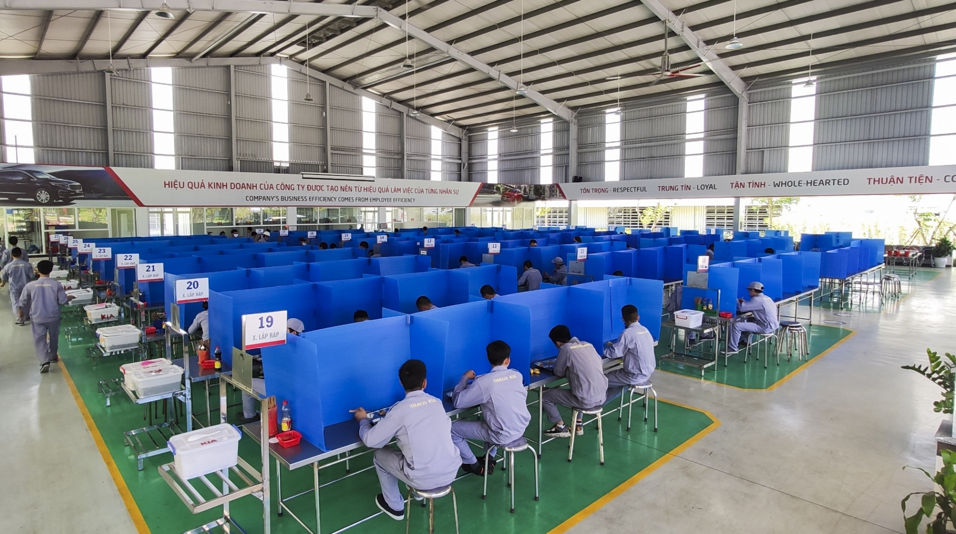 Người lao động ngoại tỉnh được doanh nghiệp bố trí chỗ ở như khách sạn