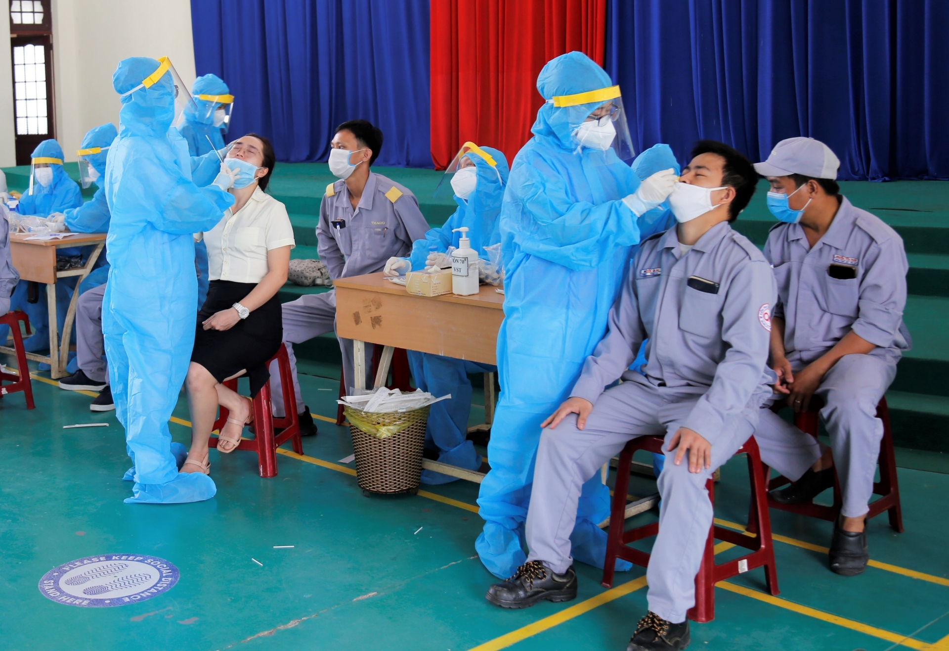 Tăng cường phòng, chống dịch sau khi xuất hiện ca mắc Covid-19 trong khu công nghiệp