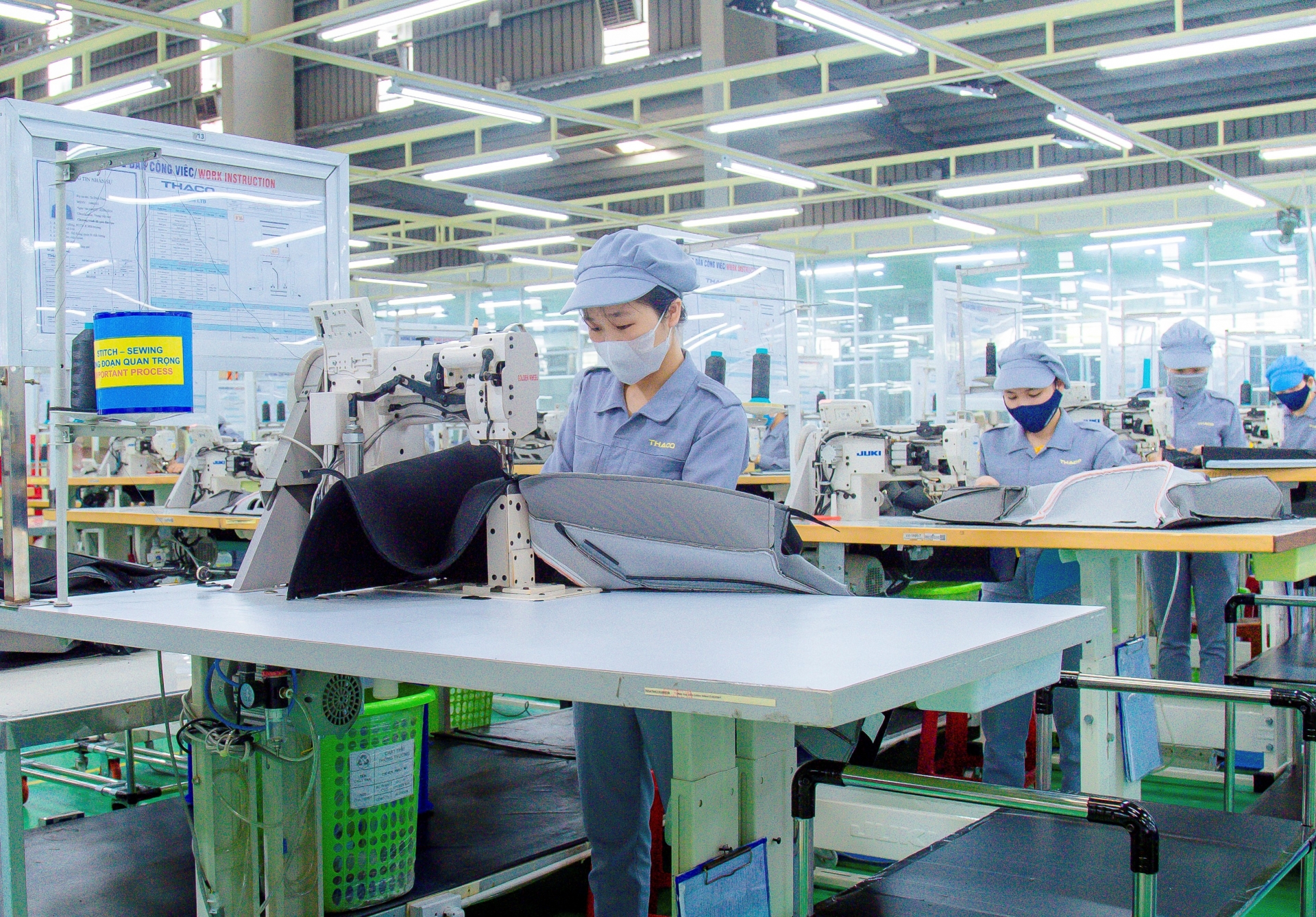 Tăng cường phòng, chống dịch sau khi xuất hiện ca mắc Covid-19 trong khu công nghiệp