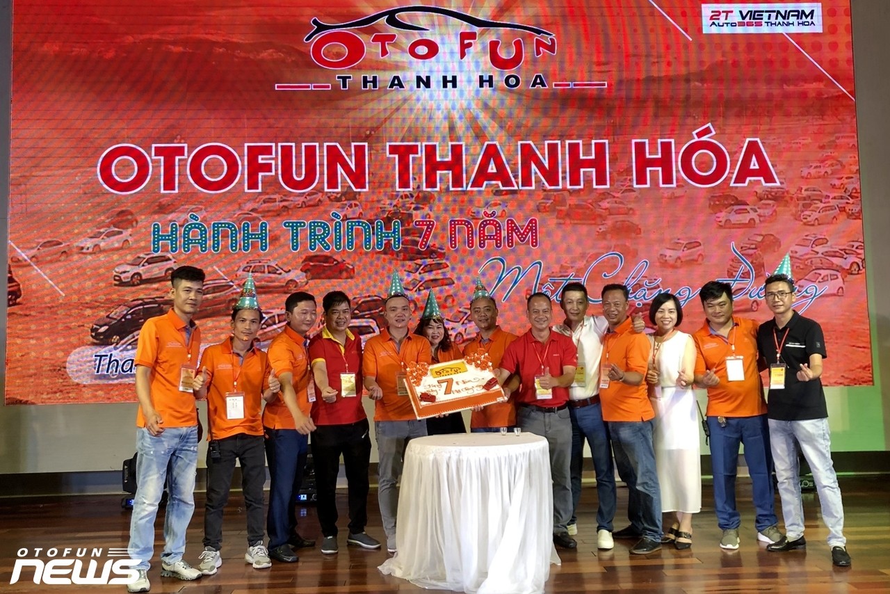 Chi hội OtoFun Thanh Hóa kỷ niệm 7 năm thành lập Chi hội OtoFun Thanh Hóa kỷ niệm 7 năm thành lập
