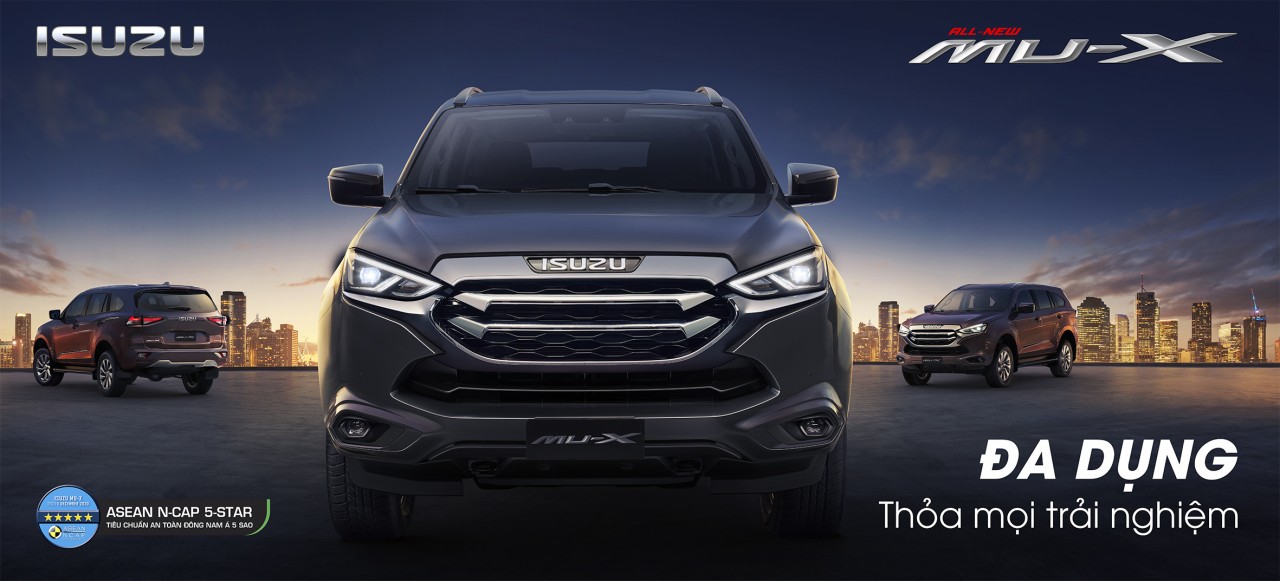 All New mu-X: chiếc SUV đa dụng với màn lột xác “ngoạn mục” All New mu-X: chiếc SUV đa dụng với màn lột xác “ngoạn mục”