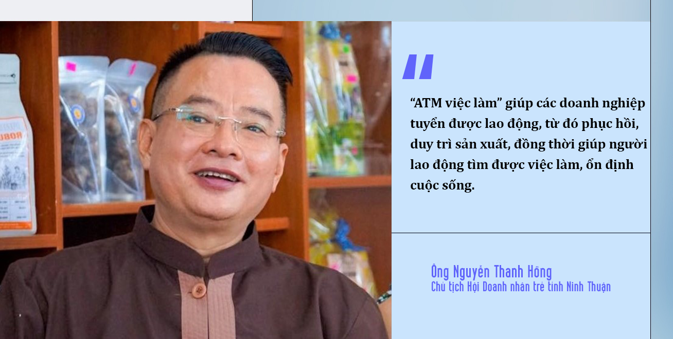 Hàng trăm lao động hồi hương đã tìm được việc từ mô hình "ATM việc làm"