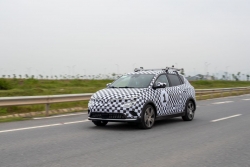 Xuất hiện VinFast VF e34 thử nghiệm trên phố