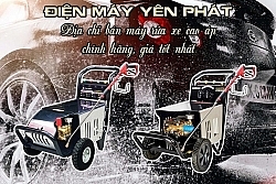 Địa chỉ bán máy rửa xe cao áp chính hãng, giá tốt nhất