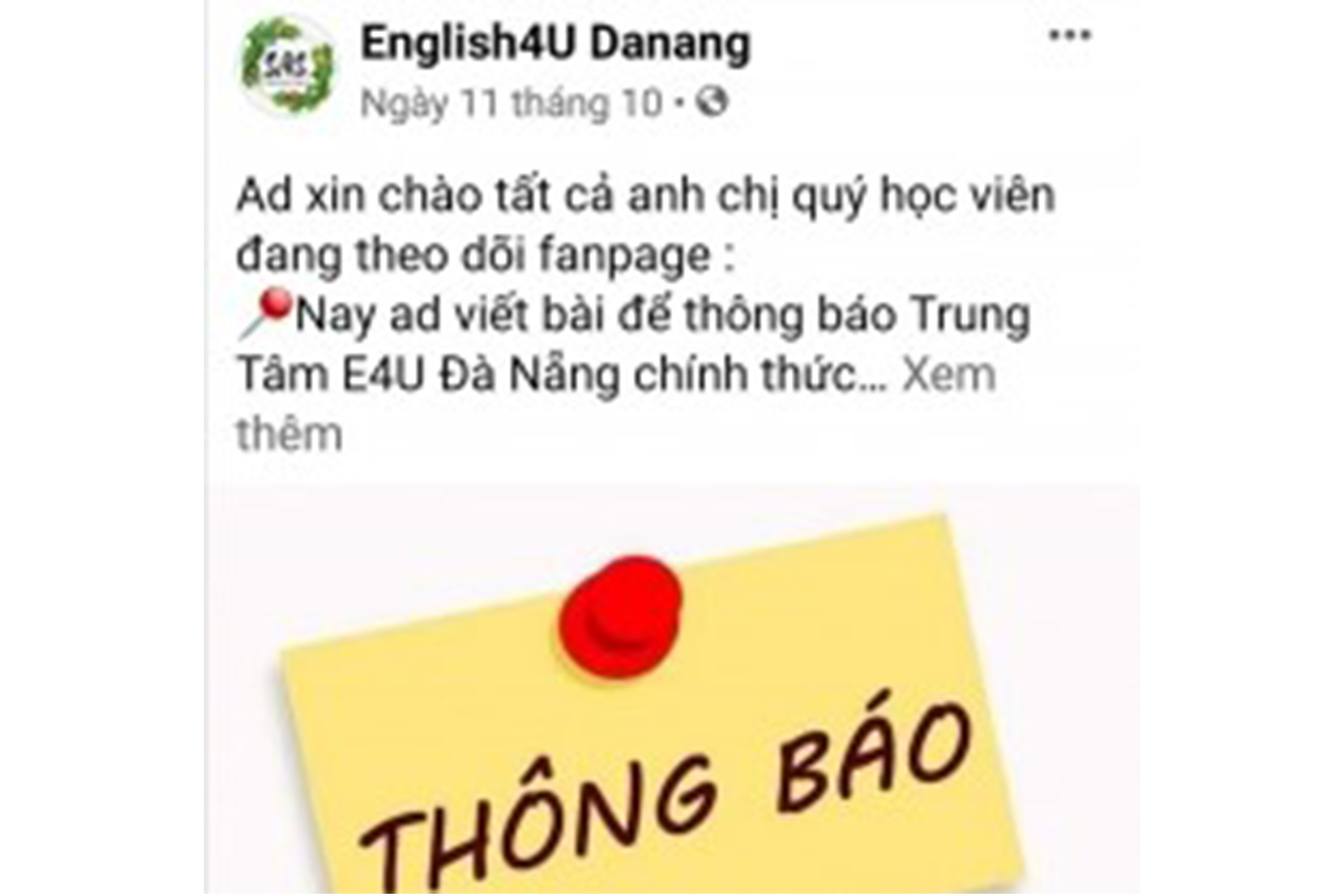 Sở GD-ĐT TP Đà Nẵng vào cuộc vụ Trung tâm Ngoại ngữ Master English nợ lương, học phí Sở GD-ĐT TP Đà Nẵng vào cuộc vụ Trung tâm Ngoại ngữ Master English nợ lương, học phí