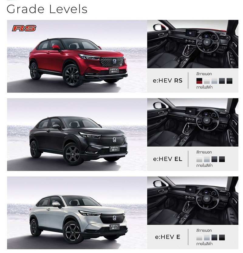Honda HR-V 2022 giá 680 - 819 triệu đồng tại Thái Lan Honda HR-V 2022 giá 680 - 819 triệu đồng tại Thái Lan