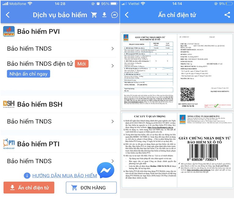 Tra cứu phạt nguội, mua bảo hiểm ô tô chỉ bằng smartphone