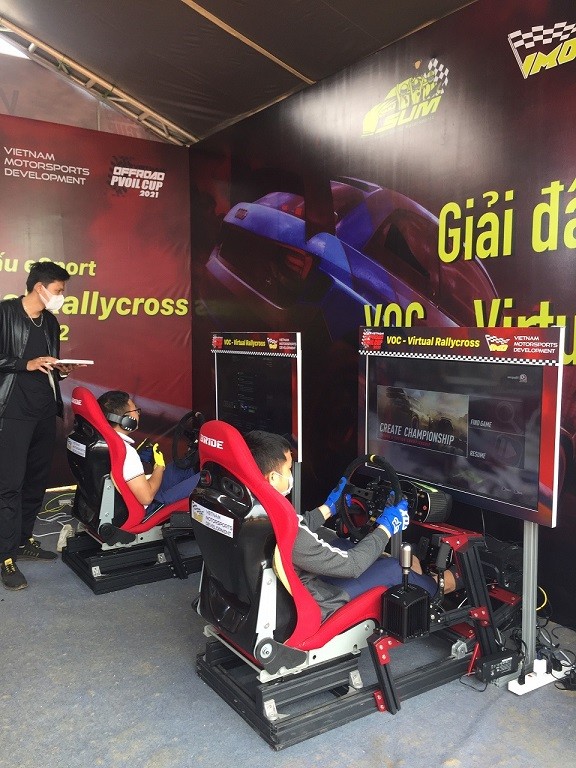 Trải nghiệm đường đua trực tuyến hấp dẫn tại PVOIL VOC 2021