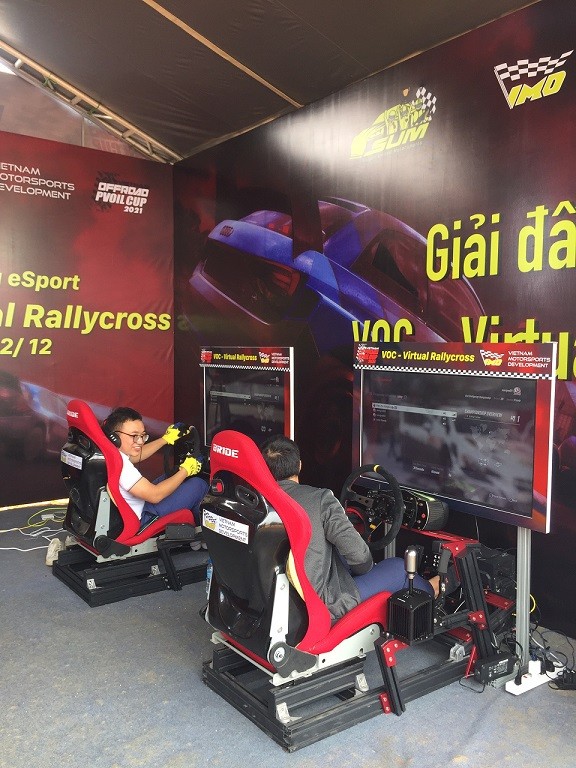 Trải nghiệm đường đua trực tuyến hấp dẫn tại PVOIL VOC 2021